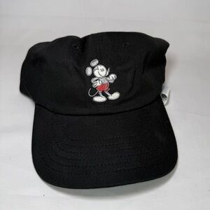 Disney Parks Mickey Mouse Black Baseball Hat